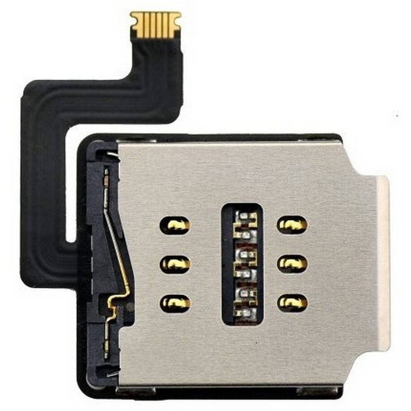 Conector flex leitor cartão SIM Ipad Air