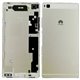 Tapa Bateria Huawei Ascend P8 branca / ouro