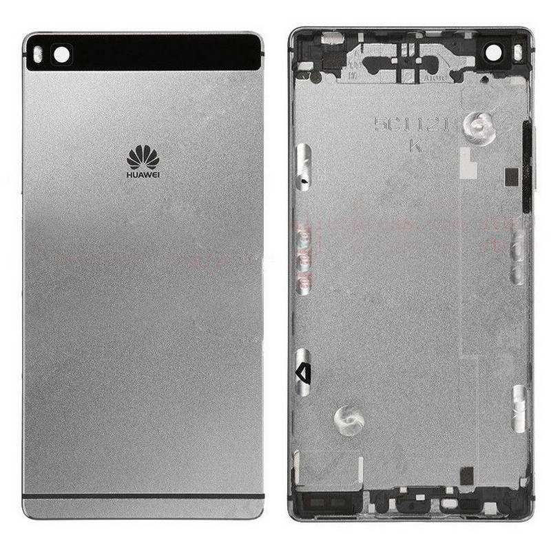 Tapa Bateria Huawei Ascend P8 negro / gris