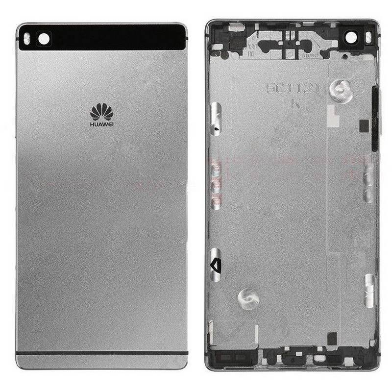 Tapa Bateria Huawei Ascend P8 negro / gris