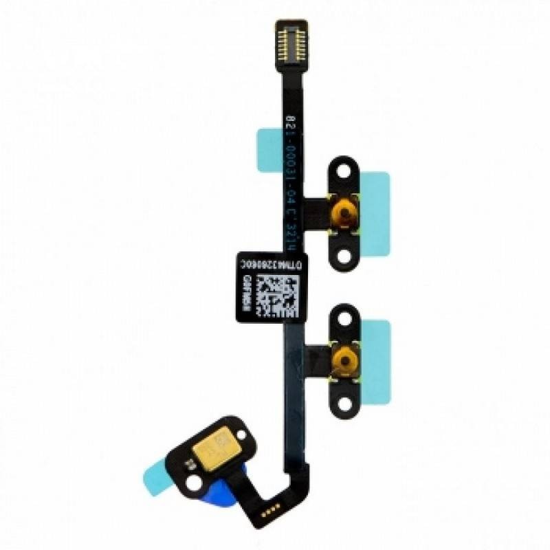 Flex de botones laterales y micrófono para Apple iPad Air 2