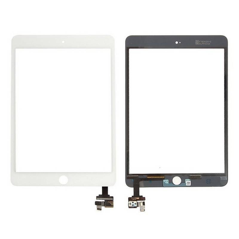 Pantalla táctil, digitalizador para Apple iPad Mini 3 blanca 