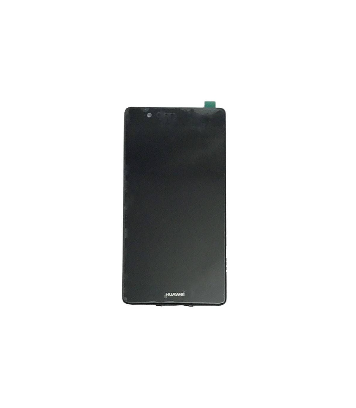 Pantalla completa con marco para Huawei P9 Plus negra
