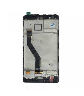 Ecrã completa com marco para Huawei P9 Plus preta