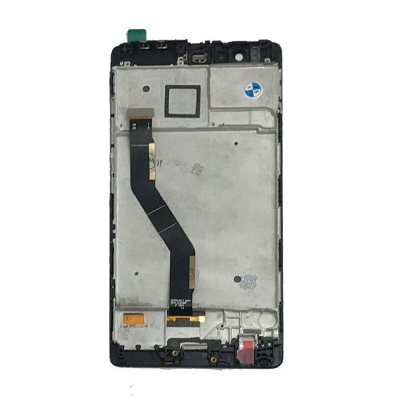 Ecrã completa com marco para Huawei P9 Plus preta