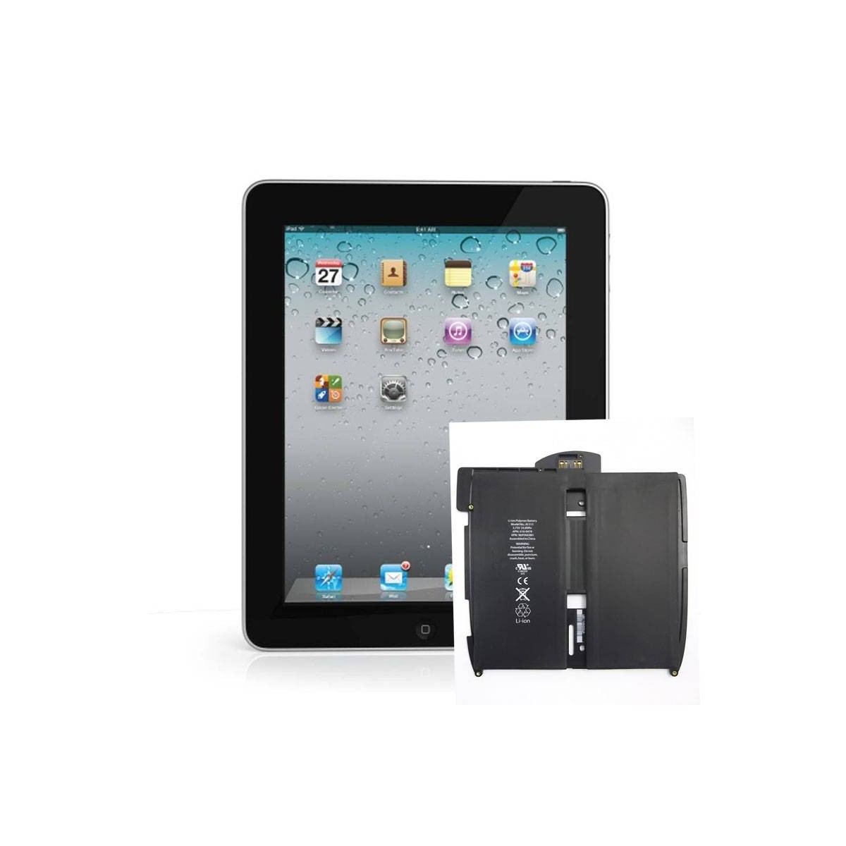 Troca de bateria para iPad 1
