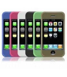 iPhone 3G, 3Gs funda de silicona/goma antideslizante y anti golpes