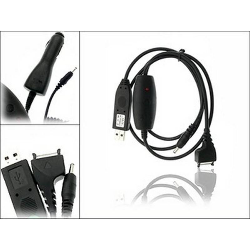 Nokia CA-70 cable datos USB y cargador USB para N92 N90 N80 N71 N70 E70 E61 E60 9500 9300i 9300