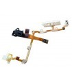 iPhone 3G/3gs flex de encendido con conector de auriculares blanco
