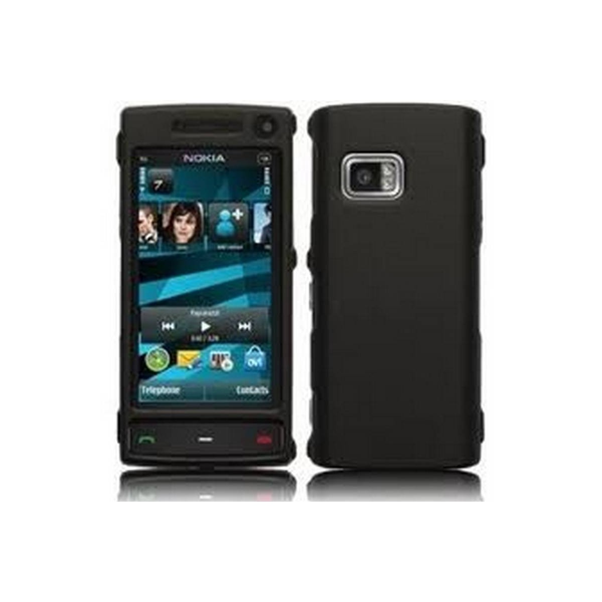 funda para nokia x6 cor preto 