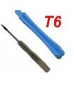 destornillador T6 y plastico de apertura