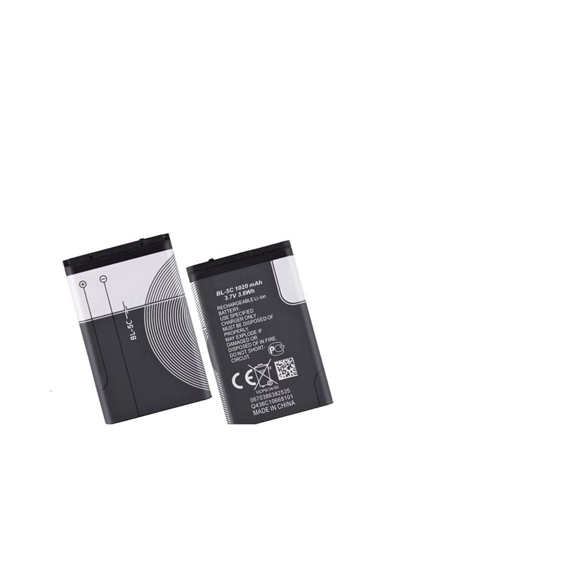 bateria 3650/ 2285/ 2270/ 6108/ 6600/ 2280/ 3100/ Nokia BL-5C 1020 mAh