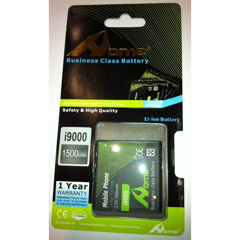 Samsung i9000 Galaxy S, 1500m/Ah LI-ION DE LARGA DURACION