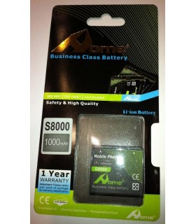 Samsung Jet S8000, S7750 1000m/Ah LI-ION DE LARGA DURACION 