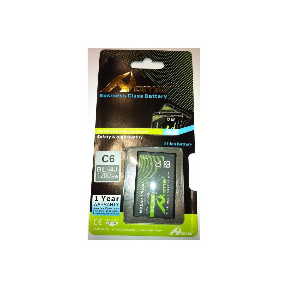  Nokia C6-00 bateria BL-4J 120M/AH