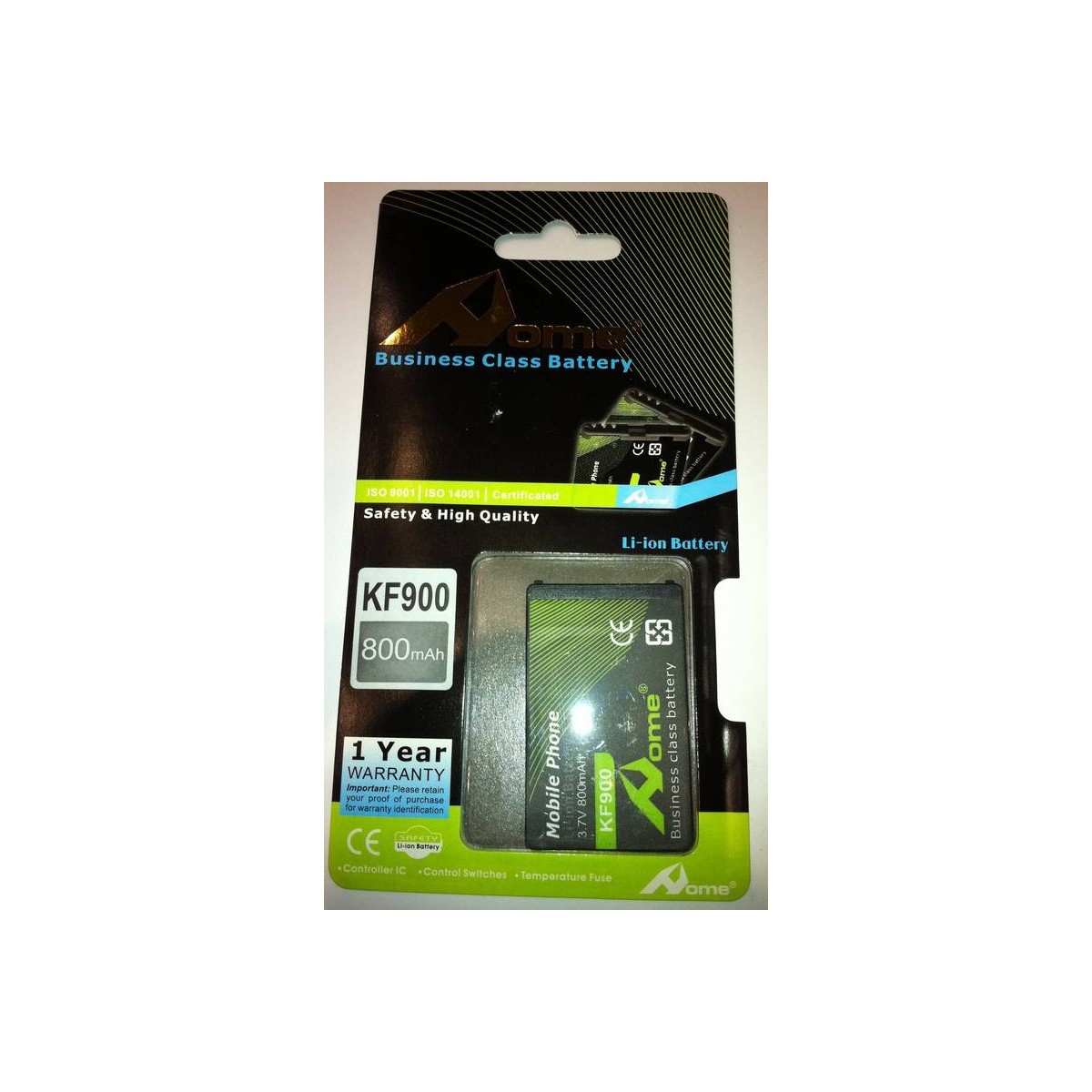 LG KF900 800m/Ah LI-ION DE LARGA DURACION
