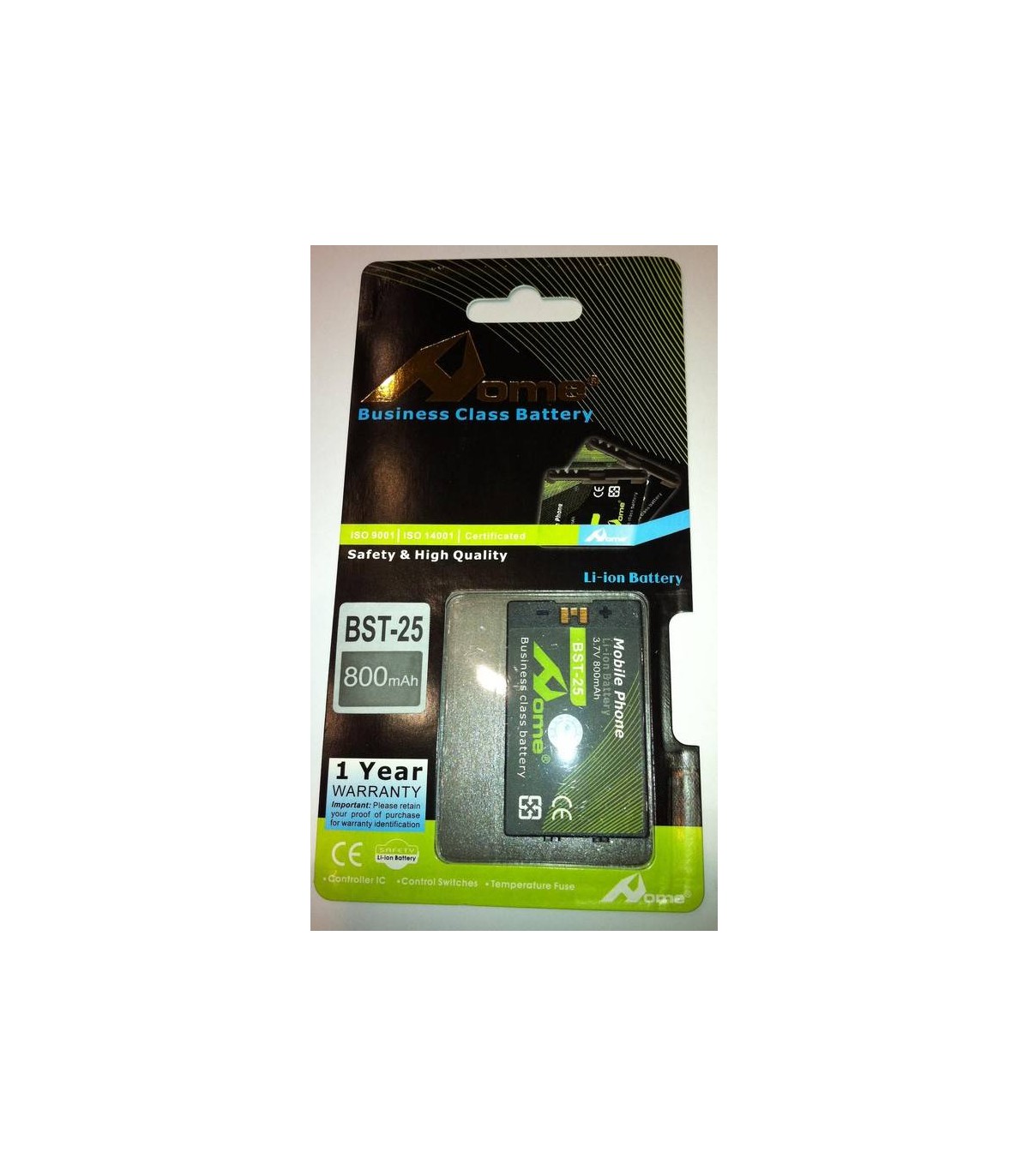 Sony Ericsson BST-25 T618, t610, 800m/Ah LI-ION DE LARGA DURACION