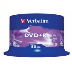 50 DVD +R VERBATIM original 