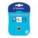 Tarjeta De Memoria MICRO SD 4 GB VERBATIM ORIGINAL