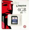 Tarjeta de Memoria SD 8GB KINGSTON ORIGINAL