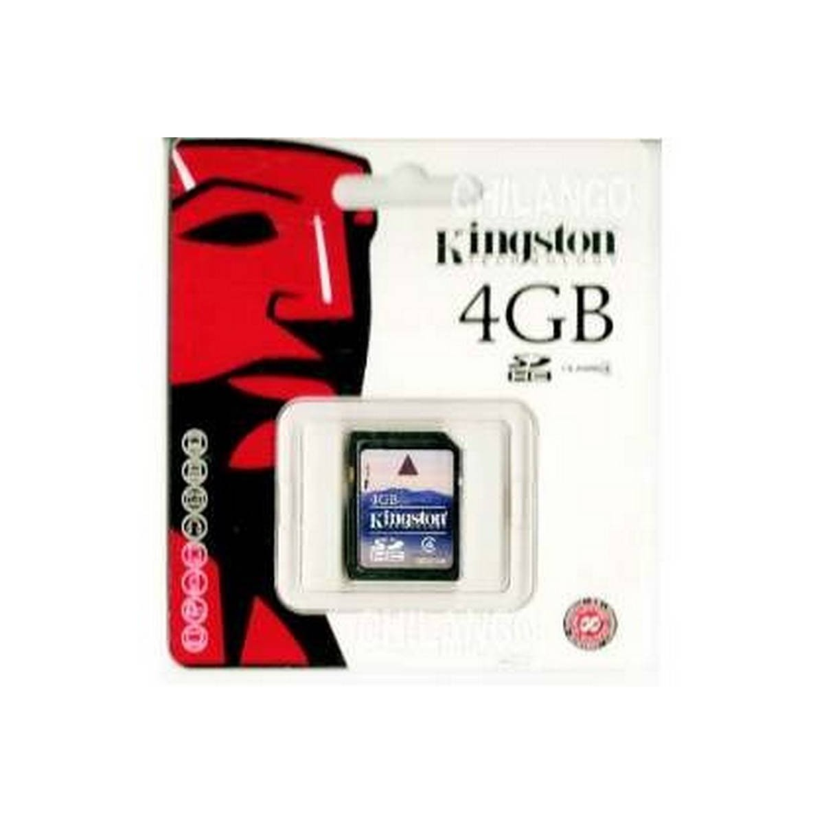 Tarjeta De Memoria SD 4GB KINGSTON ORIGINAL