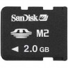 Tarjeta de Memoria M2 2GB SANDISK ORIGINAL