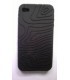 Funda de silicona iphone 4g preta