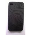 Funda de silicona iphone 4g negra