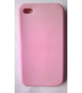 Funda de silicona iphone , rosa 