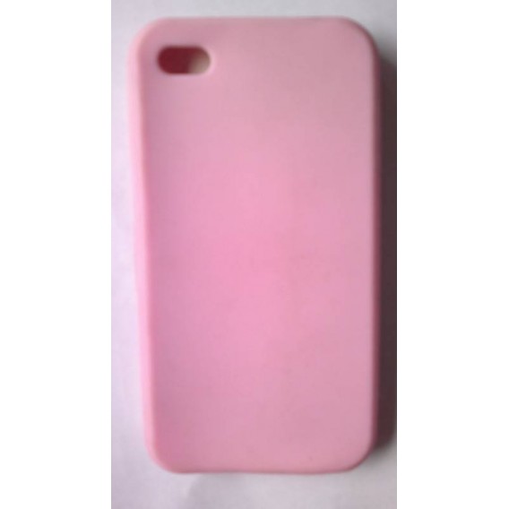Funda de silicona iphone , rosa 