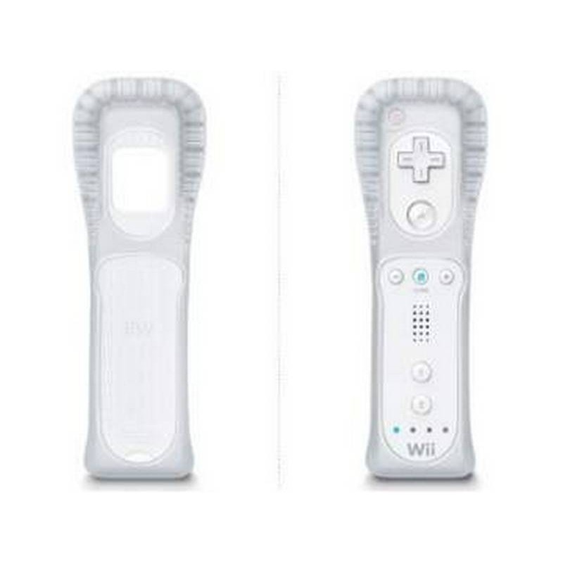 Wii Wiimote Mando branco + funda silicona