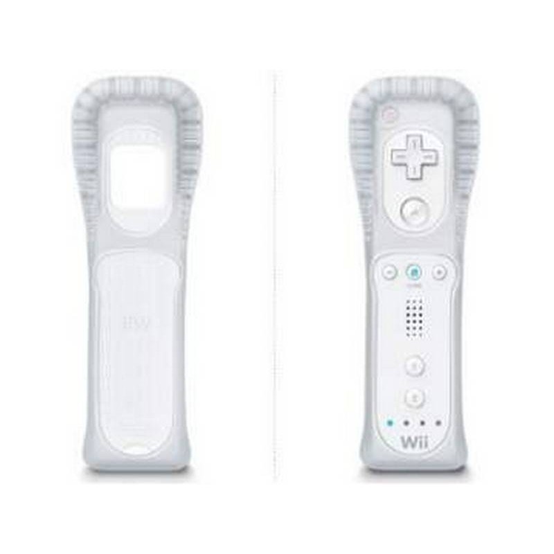 Wii Wiimote Mando Blanco + funda silicona