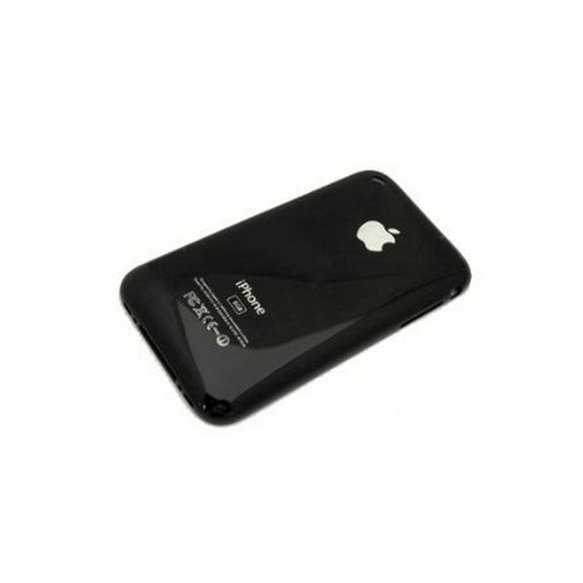iPhone 3G 8GB carcaça traseira, tapa bateria PRETA