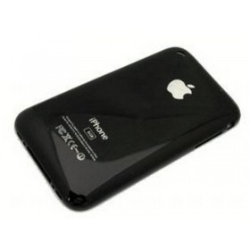 iPhone 3G 16GB carcasa trasera, tapa bateria NEGRA
