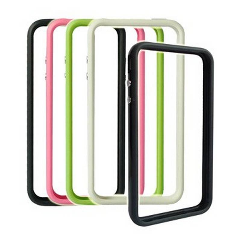 iPhone 4G funda GEAR4 AMARILLO, solo cubre el marco metalico BUMPER AMARILLO