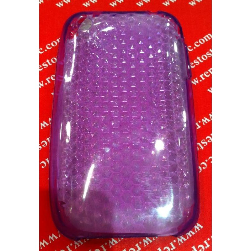 FUNDA SILICONA Iphone 3G/3Gs MORADO