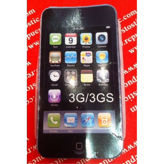 funda silicona iphone 3G/3Gs VERDE