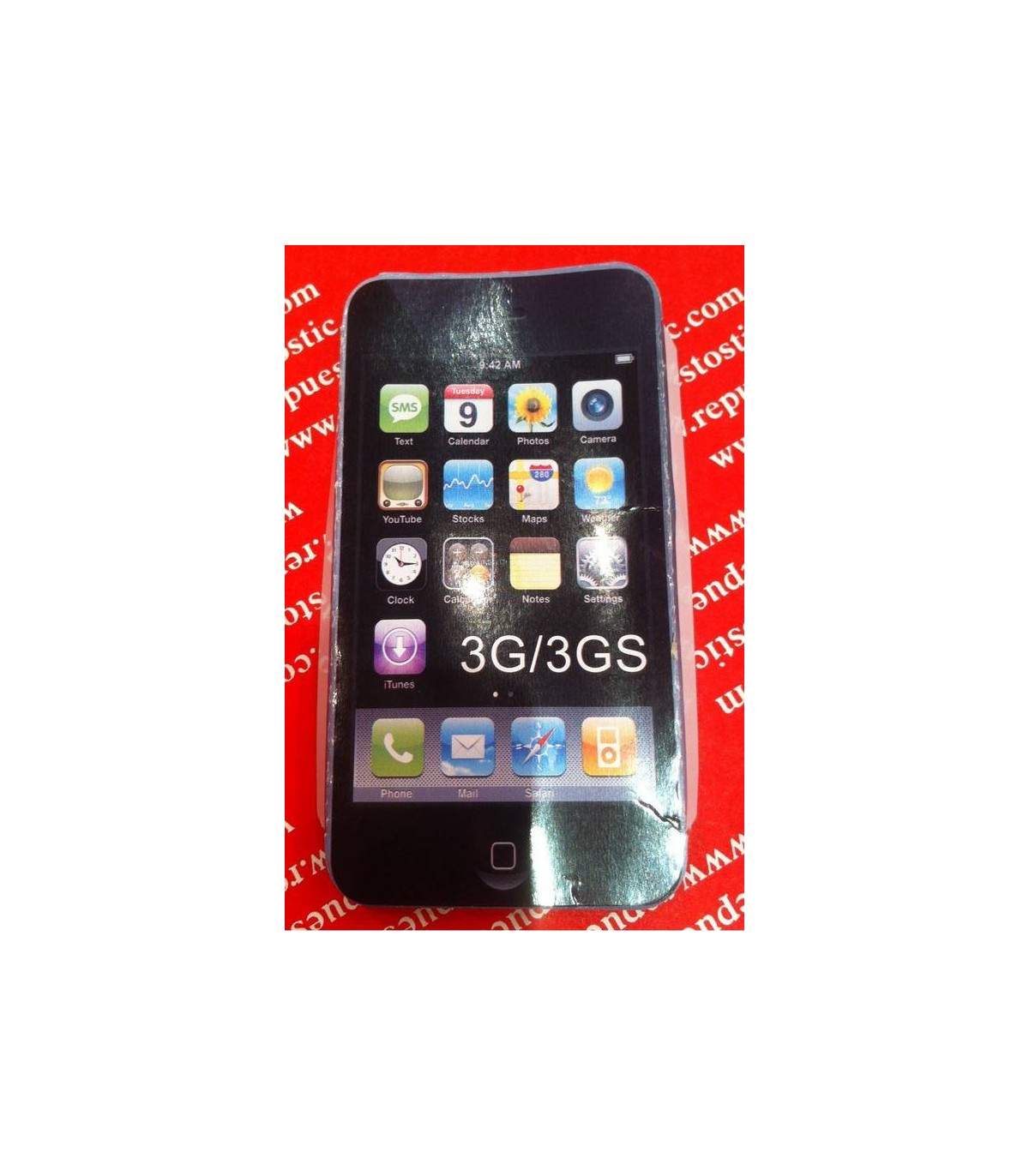 funda silicona iphone 3G/3Gs transparente 