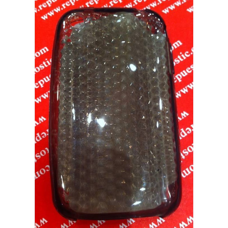 FUNDA SILICONA iphone 3G/3Gs GRIS OSCURO
