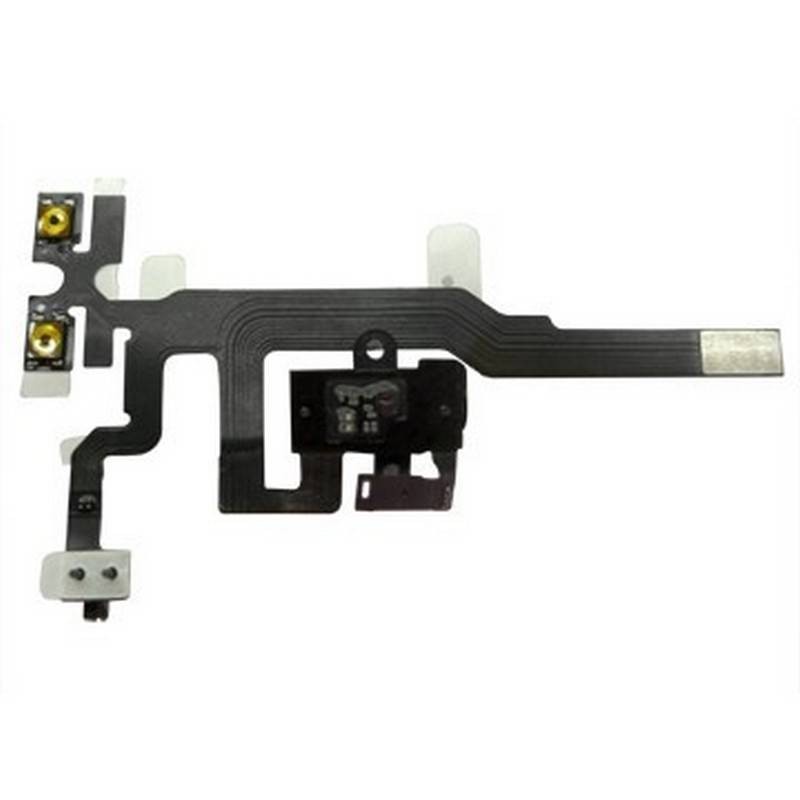 IPHONE 4S 4SG AURICULAR, CIRCUITO DE CABLE, NEGRO, 