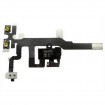 iPhone 4S 4SG fone de ouvido, CIRCUITO de cabo, PRETO, 