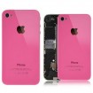 tapa trasera para iphone 4 color rosa