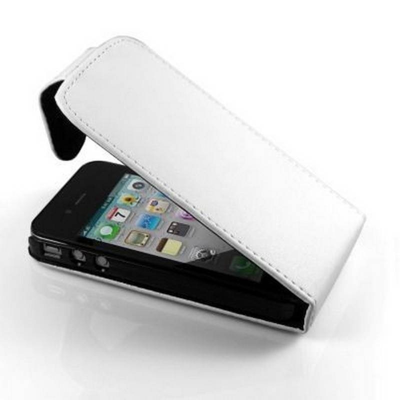 Funda iphone 4G/S DE TAPA , COLOR BLANCO