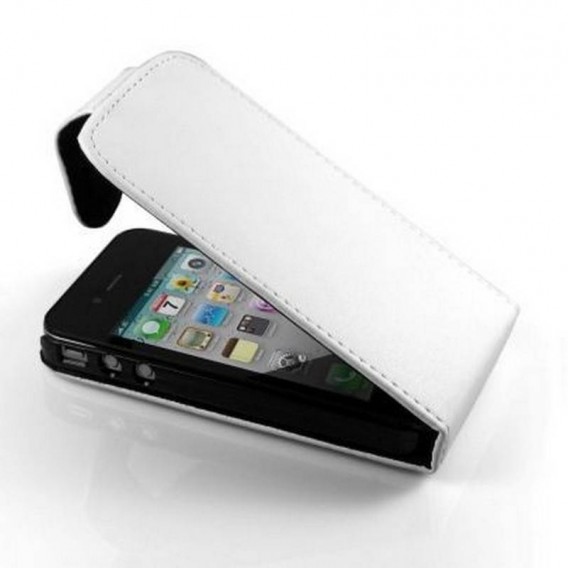 Funda iphone 4G/S DE TAPA , COLOR BLANCO