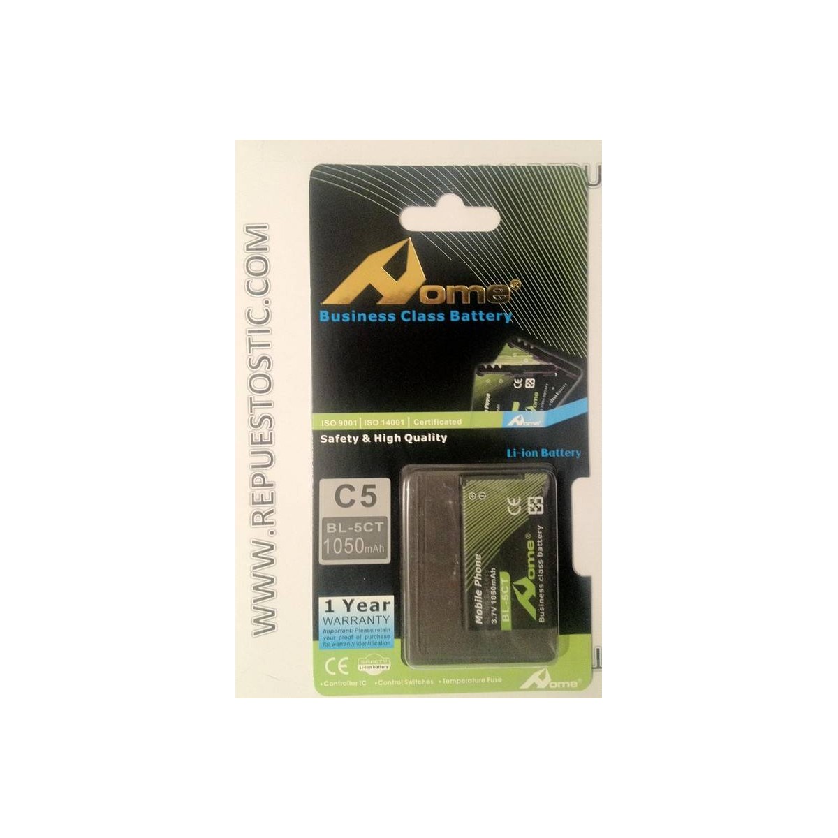 Bateria Nokia BL-5CT para Nokia C5