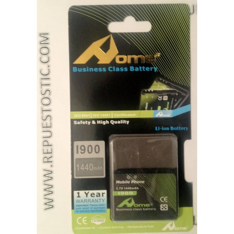 BATERIA PARA SAMSUNG I900, I8000, I7500 GALAXY, NEXUS S I9023, I9020