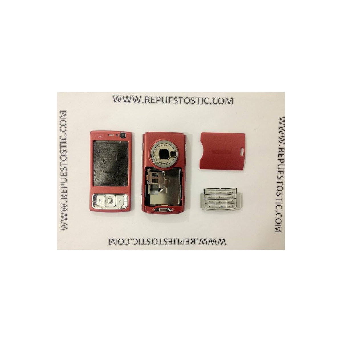 Carcasa Nokia N95 ROJA Completa