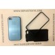 Funda iPhone 4G/S de 2 partes, de metal, cor azul clarito