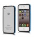 Bumper iPHONE 4/S AZUL con NEGRO