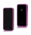 Bumper iphone 4/S purpura con transparente